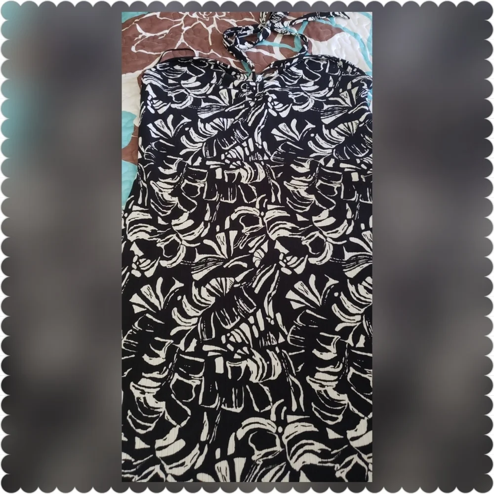 NWT Nine West Halter Top Dress XXL - Picture 2 of 6